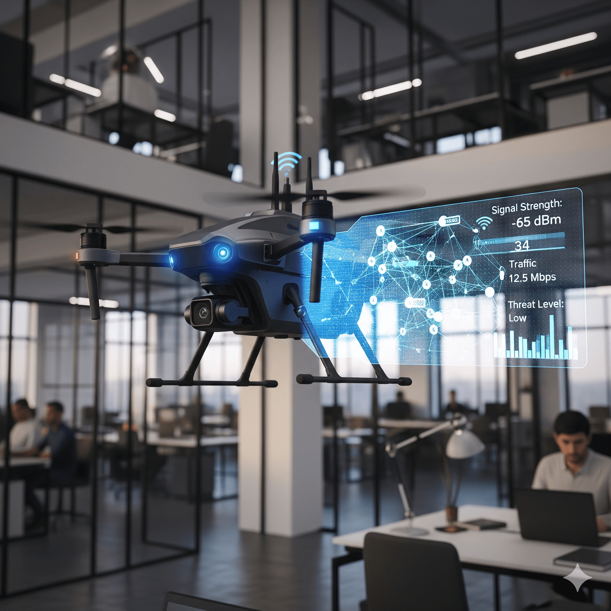 Project D.A.R.W.I.N – Autonomous Drone for Wireless Network Reconnaissance